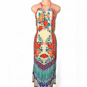 Flying Tomato Colorful Floral Scarf